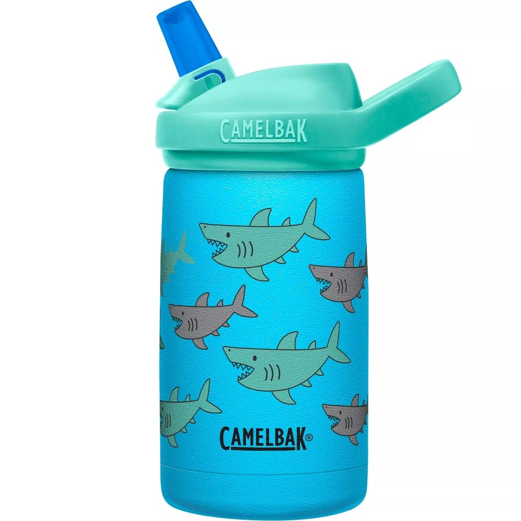 Botella Eddy Kids 350ml Insulado Tiburones Camelbak