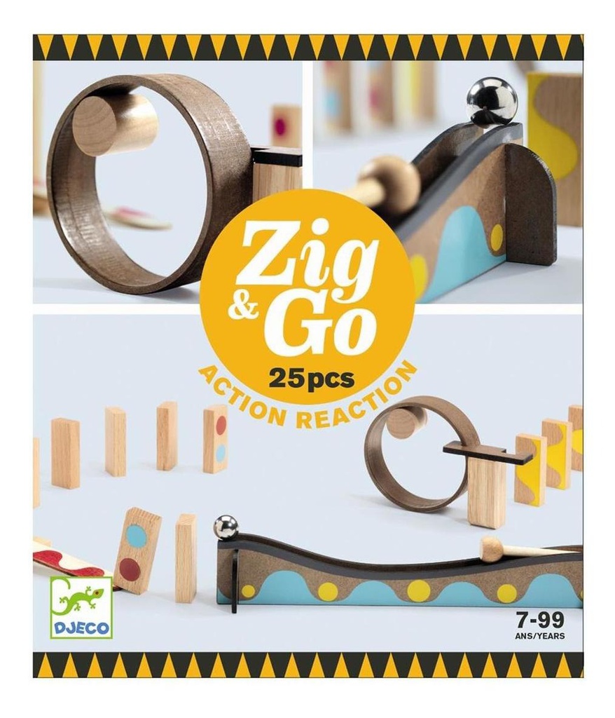 Zig &amp; Go - 25 pcs DJECO