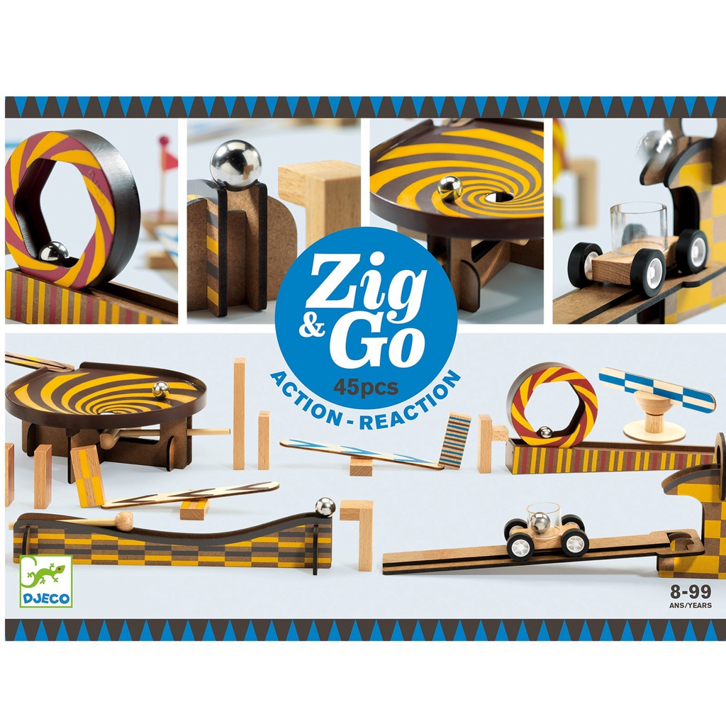 Zig &amp; Go - 45 pcs Djeco