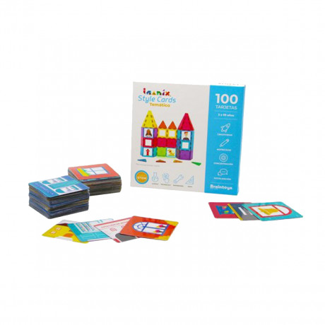 Imanix Style Cards 100 Tarjetas Tematica Braintoys