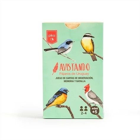 Juego de cartas Pajaros Uruguay Pika