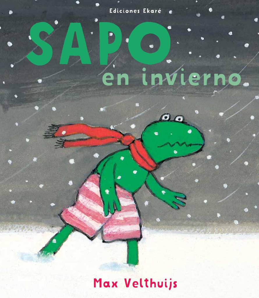 Sapo en invierno Ekare