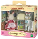 Chocolate Rabbit Mother Set (Fridge) Sylvanian Families