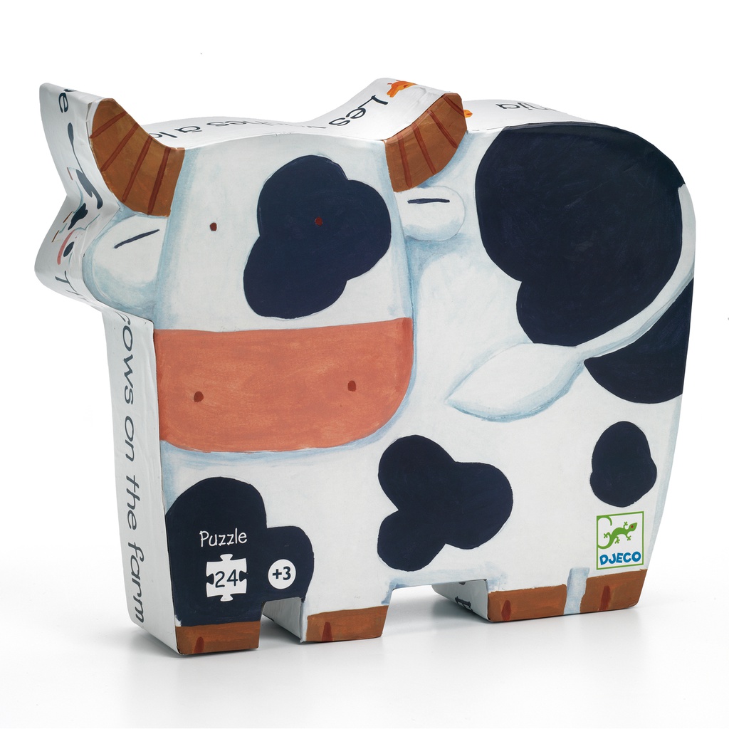 The Cows On The Farm - 24 Pcs Djeco