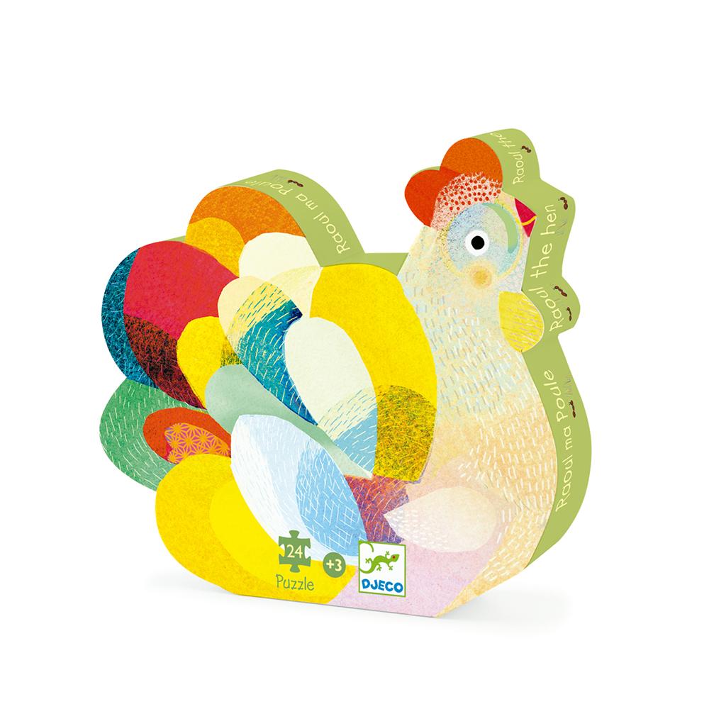 Raoul The Hen - 24Pcs Djeco