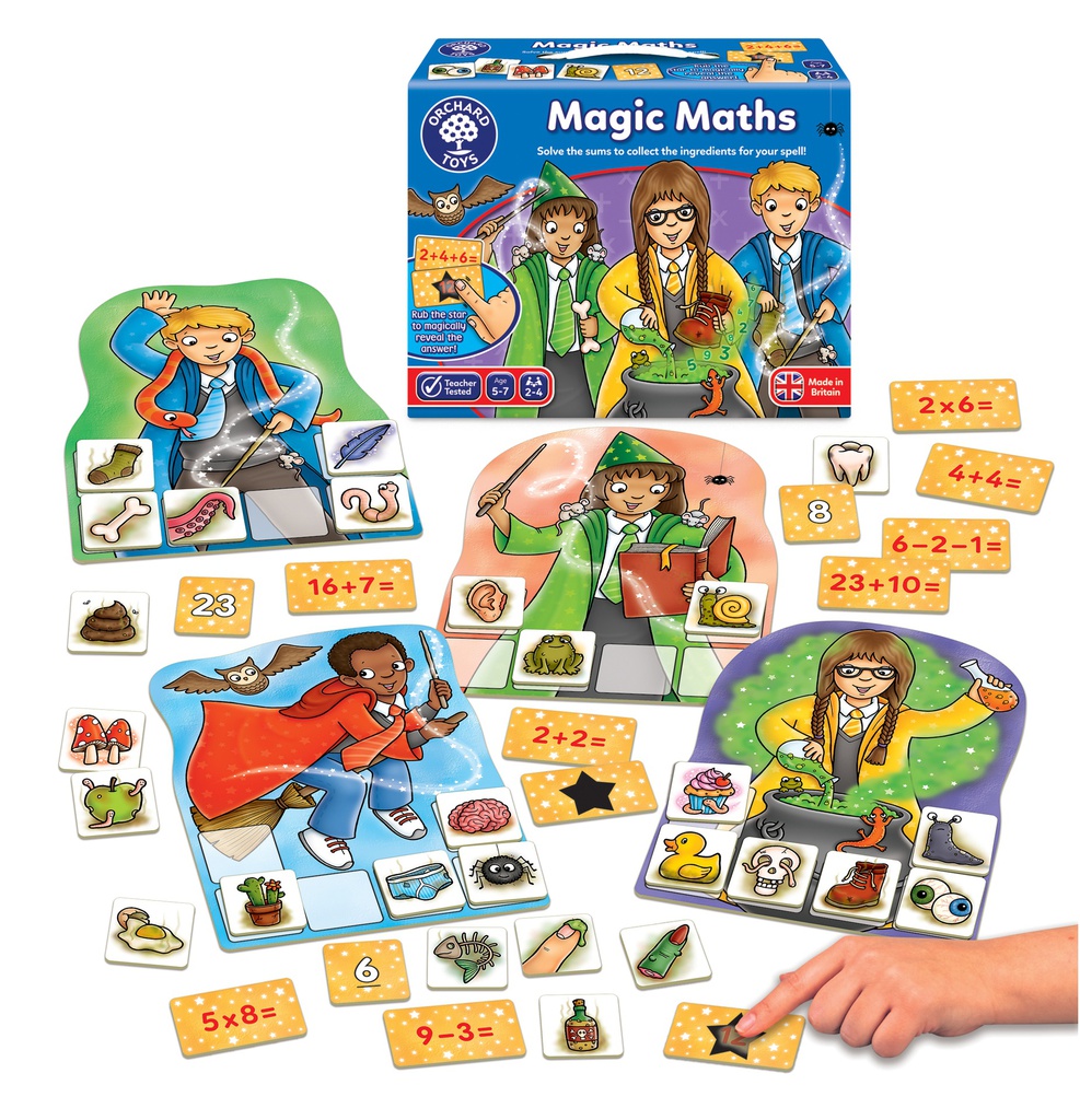 Matematicas con magia ORCHARD TOYS