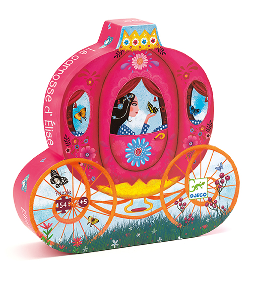 Elise´S Carriage - 54 Pcs Djeco