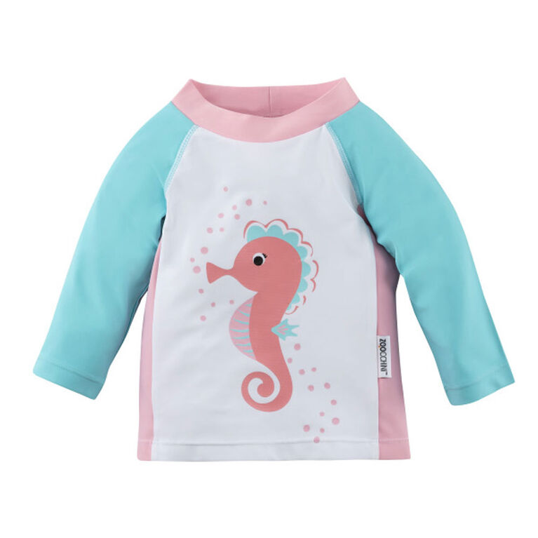 Camiseta proteccion UV caballito de mar 12-24m Zoocchini