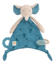 Doudou Porta-Chupete Elefante Baobab Moulin Roty