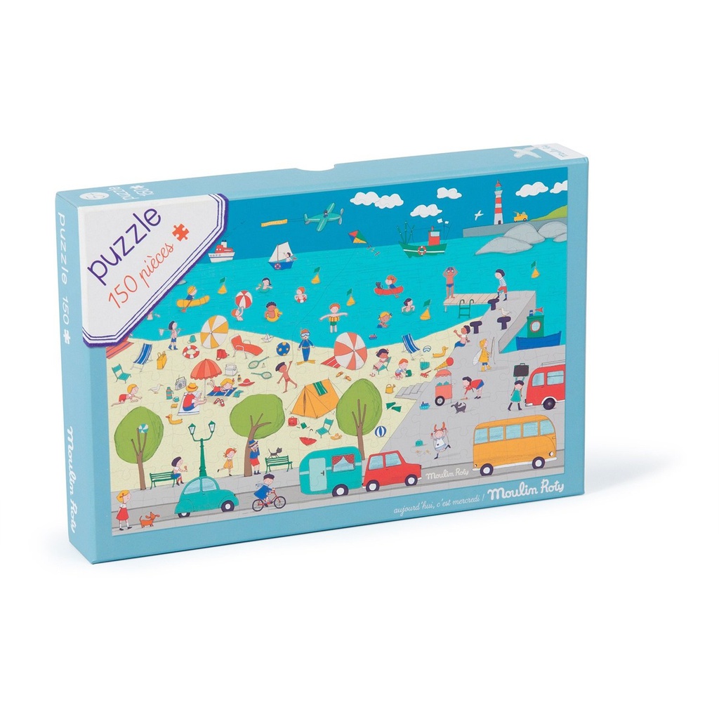 Puzzle En El Mar (150 Piezas) Moulin Roty