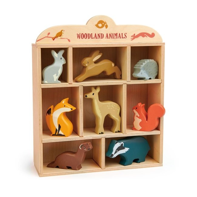 Woodlands animals con display Tender Leaf