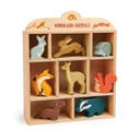 Woodlands animals con display Tender Leaf