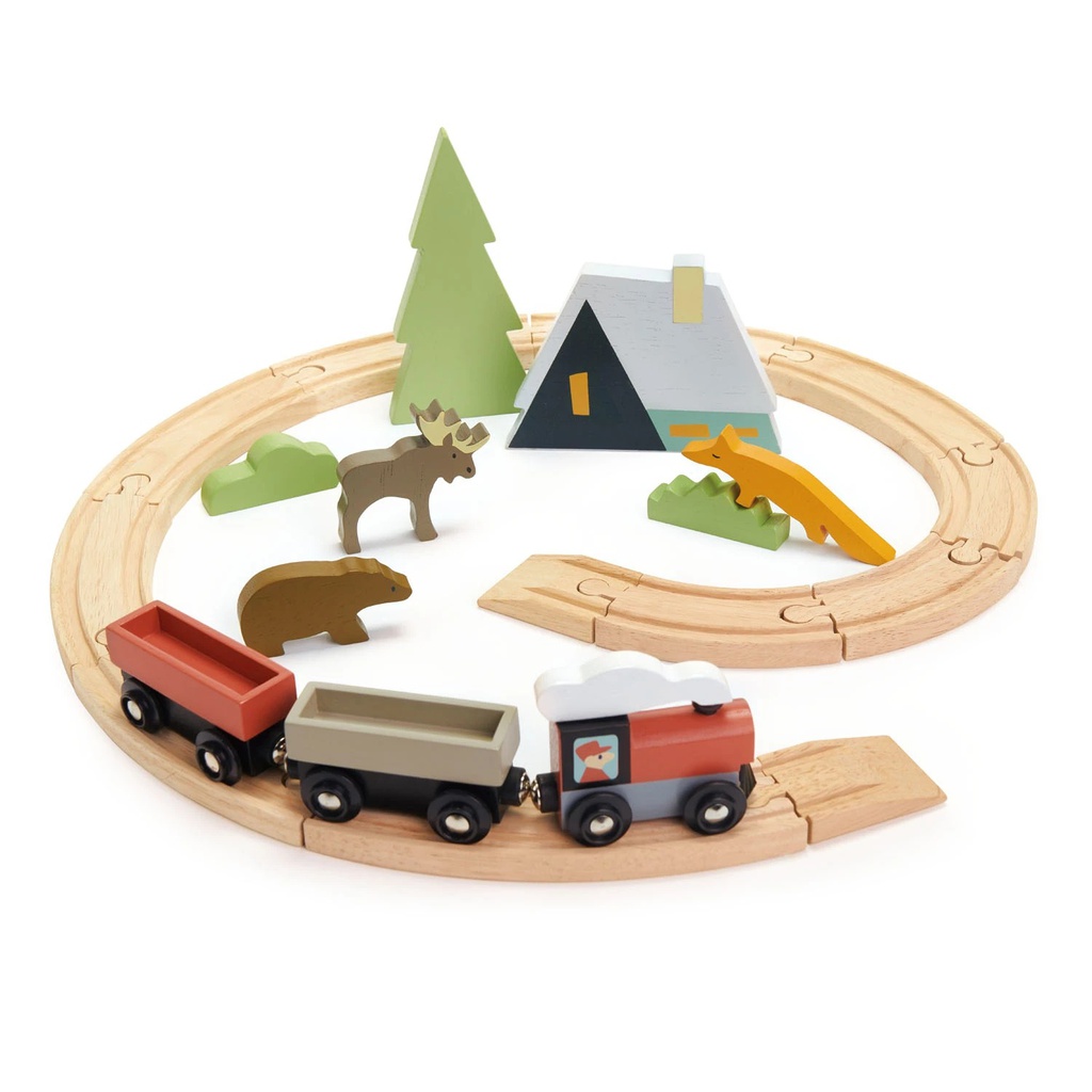 Treetop train set Tender Leaf