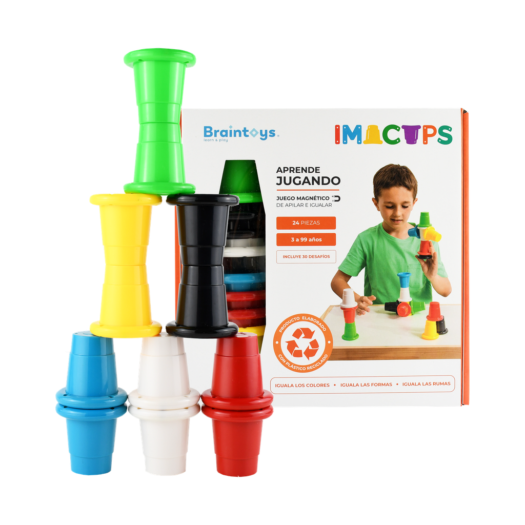 Imacups 24 Piezas Braintoys