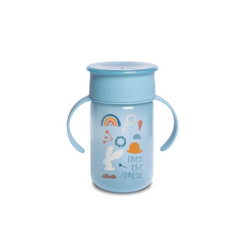 Vaso 360° - 340Ml +12M  Celeste Suavinex