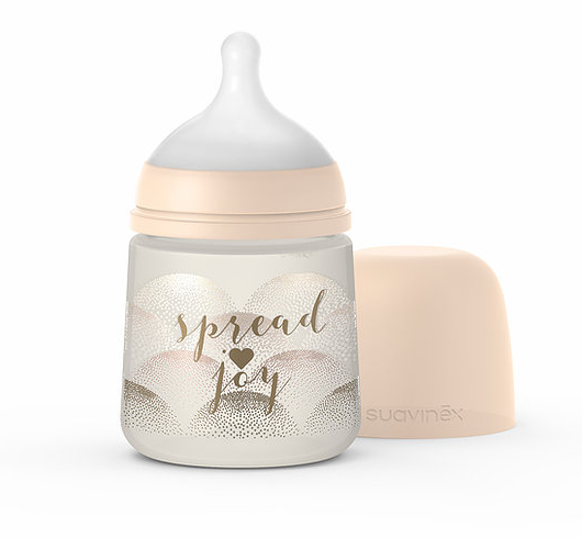 Biberón Pp 150Ml Sx Pro 0-3M Flujo S Spread Joy Beige Silico