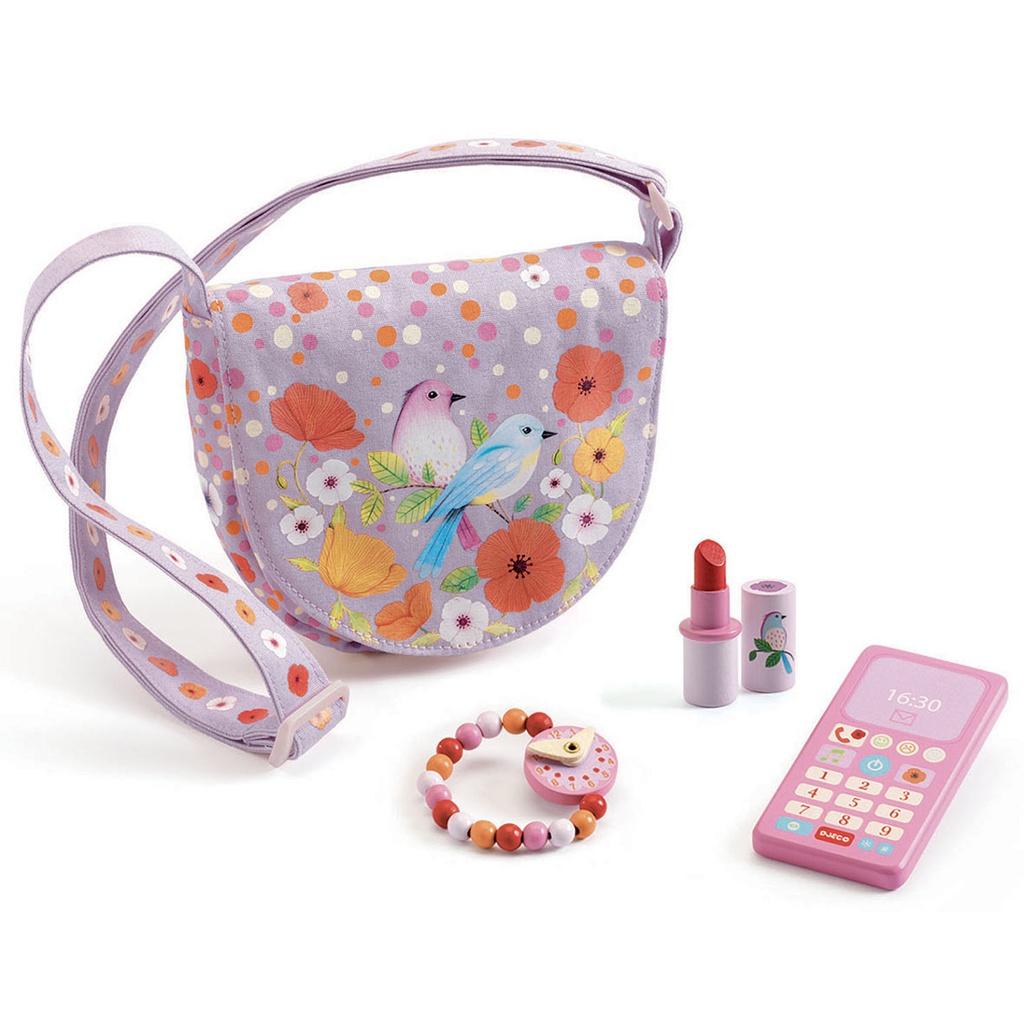 Birdie bag and accessories Djeco