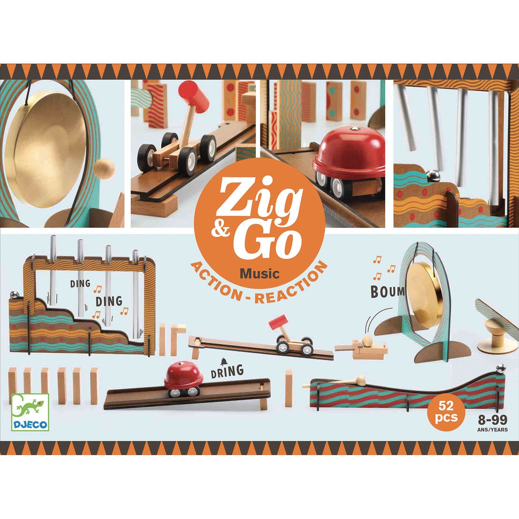 Zig &amp; Go - Music - 52 pcs Djeco