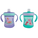 Vaso con asa x 2 violeta y verde First years