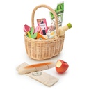 Wicker shopping basket TENDER LEAF