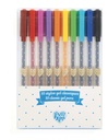 10 Stylos Gel Classiques Lovely Paper