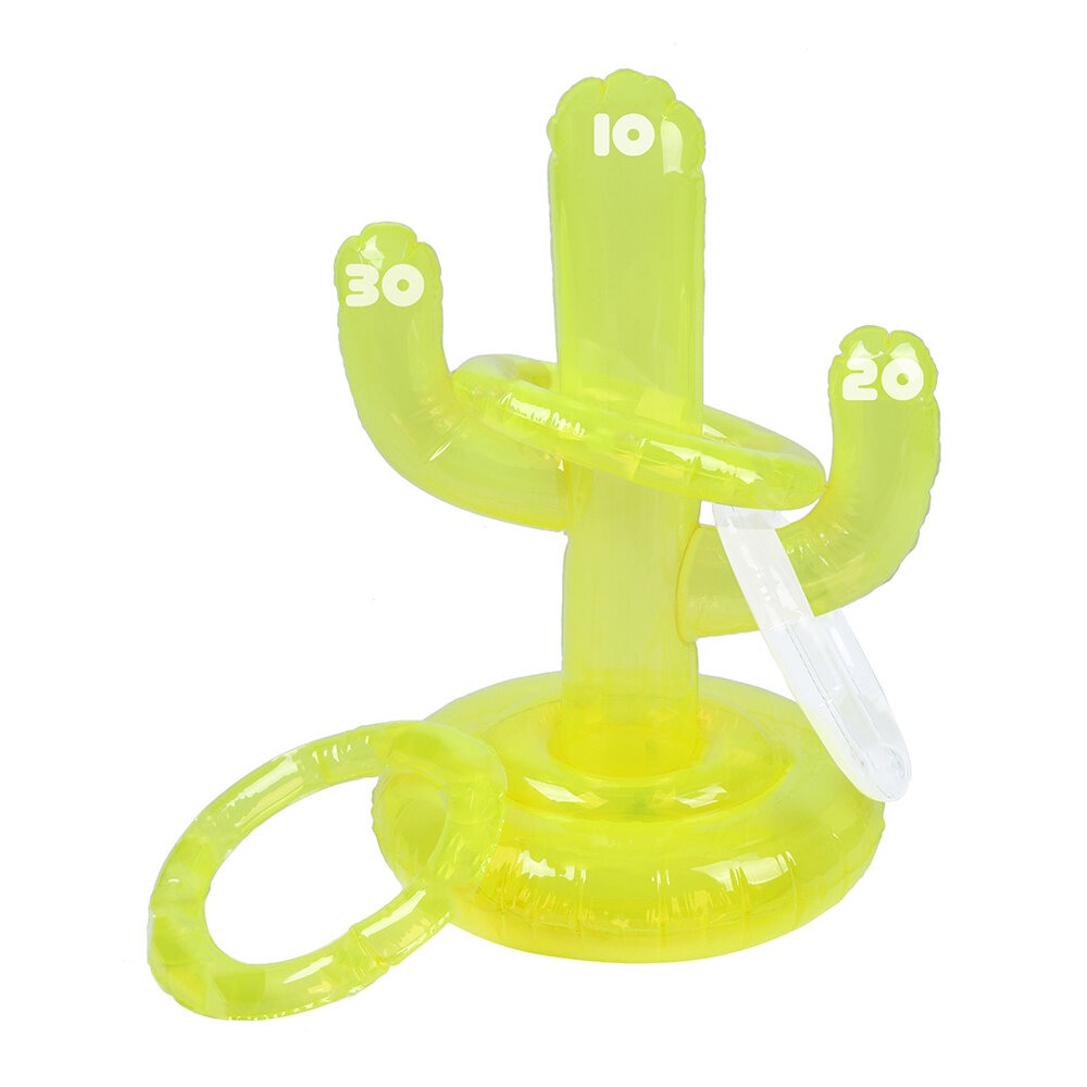 Juego de aros cactus inflable Sunnylife