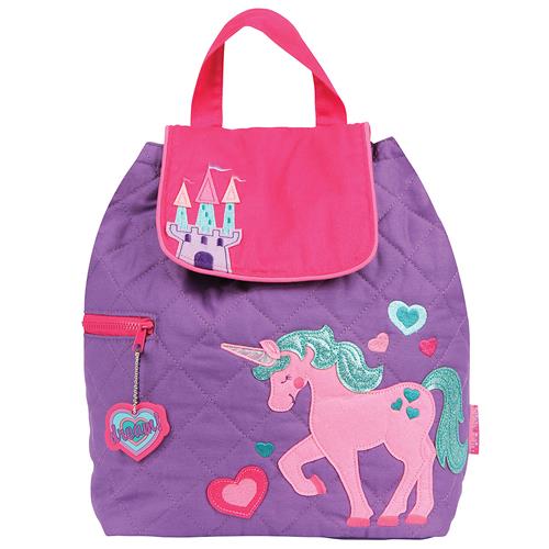 [794866007524] Mochila Acolchonada 30x34 - Unicornio Stephen Joseph