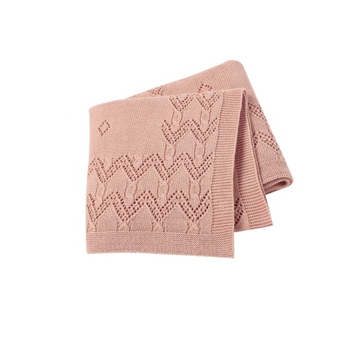 [MKB032] Rebozo tejido zigzag rosa MOMA