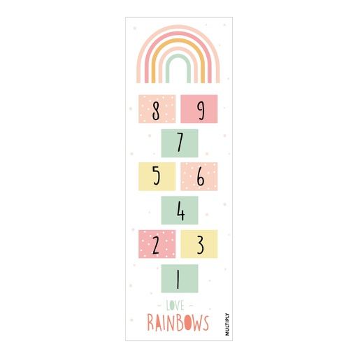 [YM06RAINBOW] Playmat rayuela rainbow Multiply