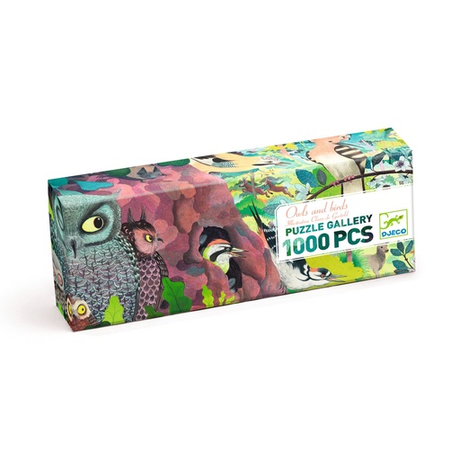 [DJ07644] Owls and birds 1000 pcs Djeco