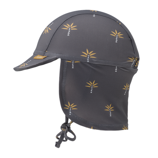 [SW016-48-62] Swim UV Hat Palmtree Steel Gray 3-6m Fresk