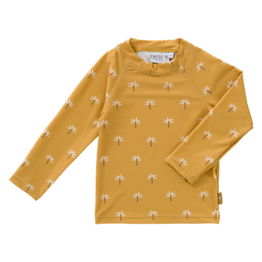 [SW018-42-110] Swim UV Top longsleeve Palmtree Ochre 5-6Y Fresk