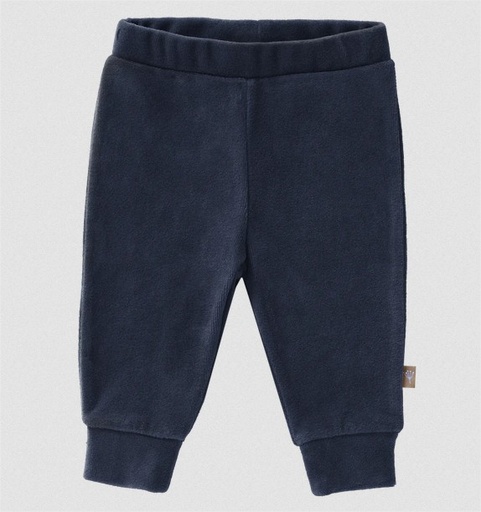 [VC650-12] Trousers velours no feet Indigo: 6-12 m  Fresk