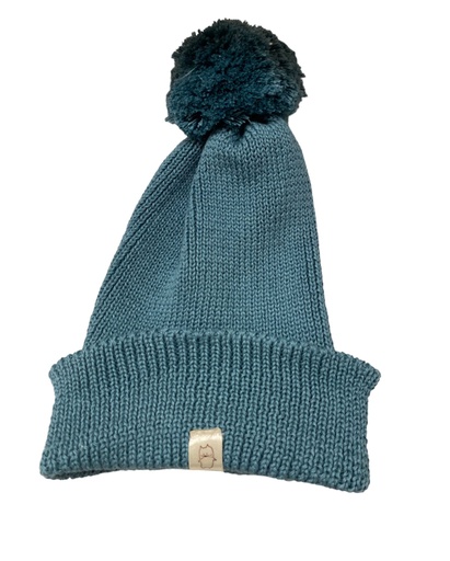 [MIA227] Gorrito tejido niño 1-6 años Verde  Miau