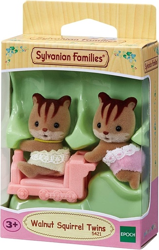 [5421] Walnut Squirrel Twins 5421 Sylvanian Families