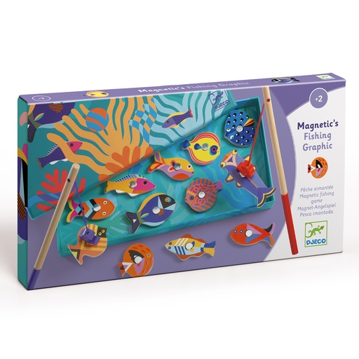 [DJ01658] Magnetics Fishing Games
 - Fishing Graphic- Fsc 100% Djeco