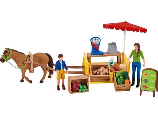 [42528] Sunny Day Mobile Farm Stand Schleich