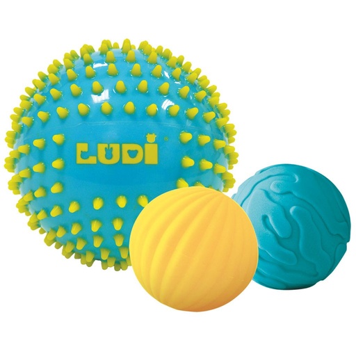 [LD30021] Pelotas sensoriales Azul Ludi