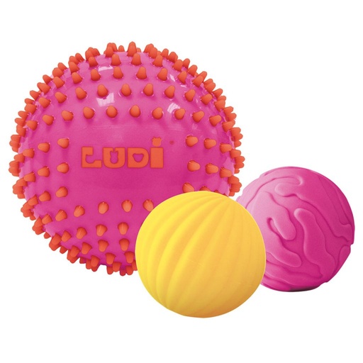 [LD30022] Pelotas sensoriales Rosa Ludi