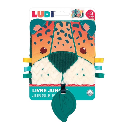 [LD30087] Libro de tela Jungla Ludi