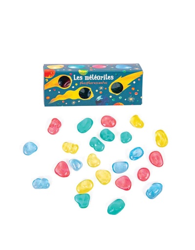 [711384] Glow-in-the-dark meteoritos Moulin Roty