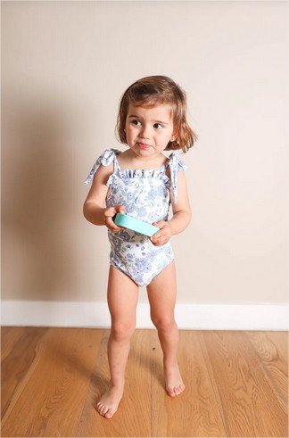 [08657075] Velvet New Denim 1Y Mamma Duck