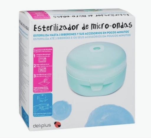 [8480000795007] Esterilizador para microondas Deliplus Suavinex