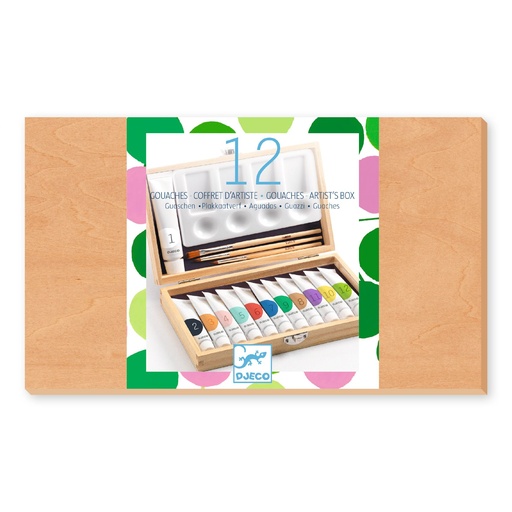 [DJ08908] 12 Gouaches - Artist’S Box Djeco