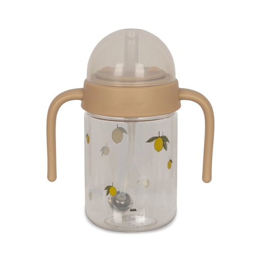 [KS5881-LE] Baby Bottle With Handle - Lemon Konges Sløjd Sløjd