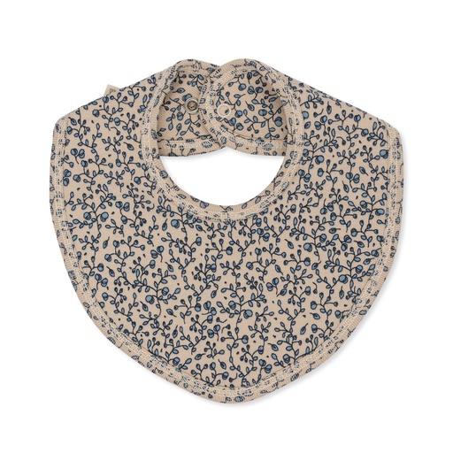 [KS16889-BB] Bibs - Blue Blossom Mist Konges Sløjd