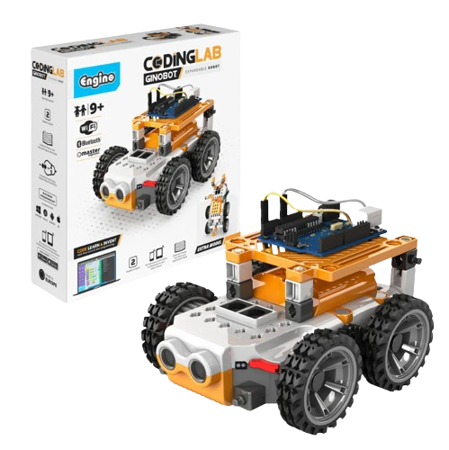 [5291664008920] Coding Lab Robot Programable 4 Ruedas Ginobot Engino