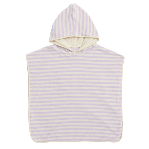 [9339296066362] Toalla poncho niños +3 Soft Liliac SunnyLife