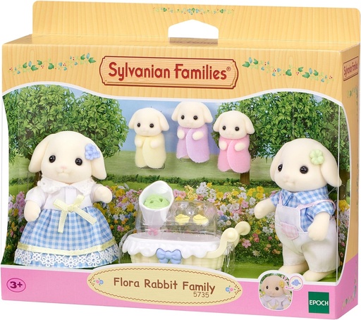 [5735] Familia Conejo Flora Sylvanian Families