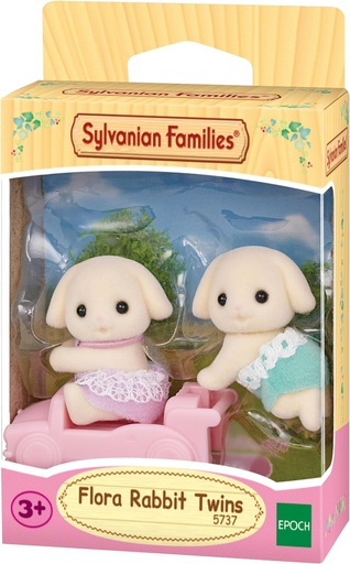 [5737] Gemelos conejo Flora Sylvanian Families